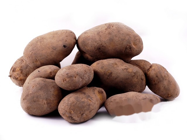 Bonken aardappel ongewassen