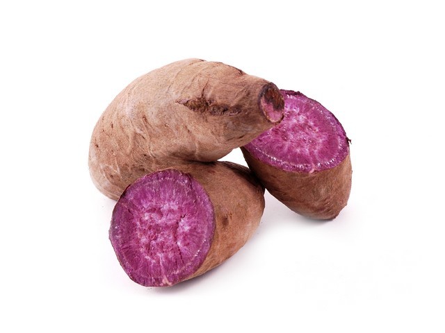 Zoete aardappel paars