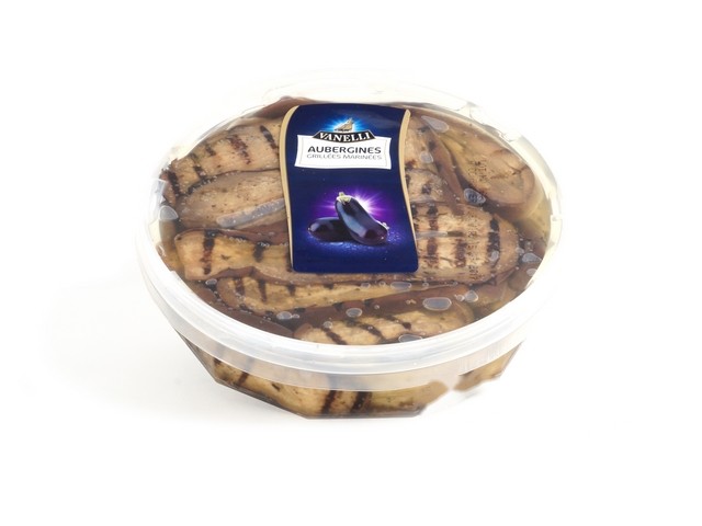 Aubergine plakken gegrild bak a 1kg