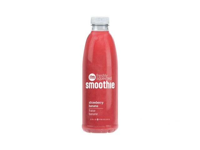 Smoothie sap Aardbei & banaan fles a 1000ml