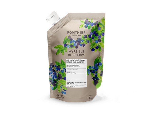 Blauwe bessen puree 1l
