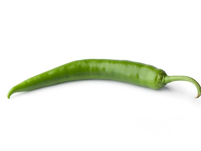 Pepers groen