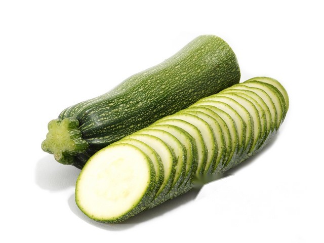Courgette groen plakken 4 mm zak 1kg