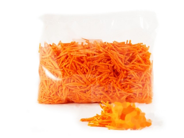Winterpeen oranje julienne 3mm zak a 1kg