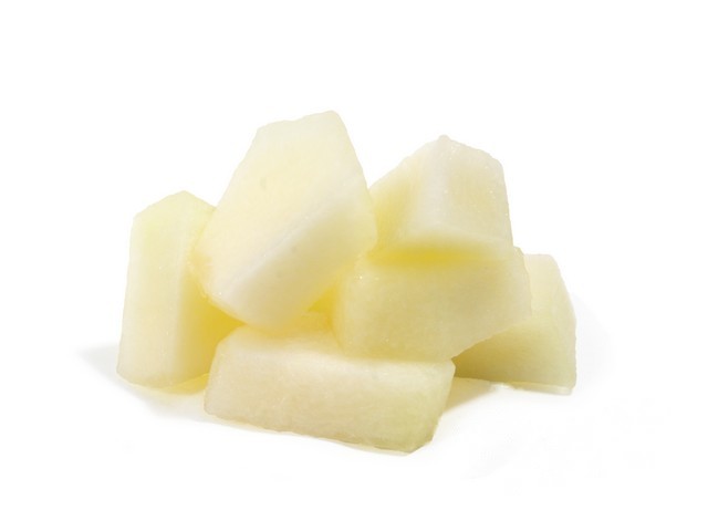 Meloen galia brunoise 15mm per bak a 1kg
