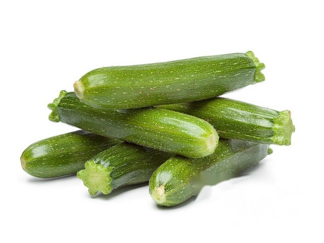 Courgette mini groen schaal a 7 stuks
