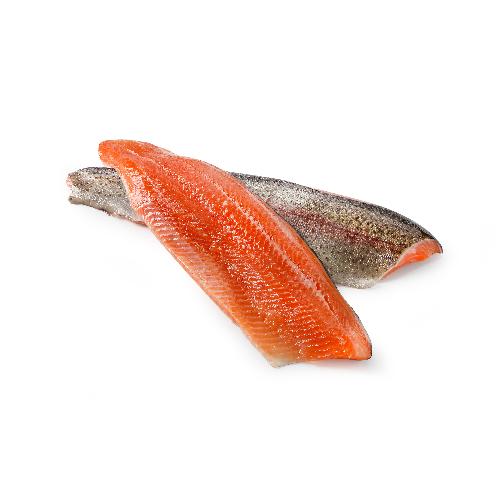Zalmforel filet m/huid, kweek, Denemarken