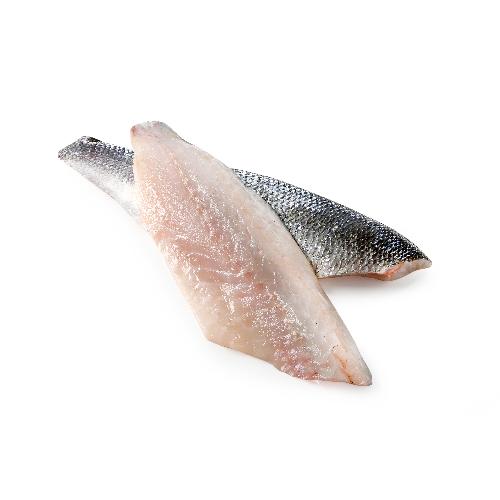 Zeebaarsfilet m/huid kweek 300-400