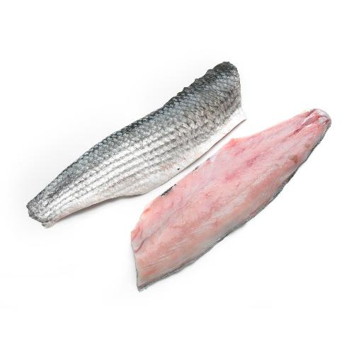 Harder filet met vel geportioneerd