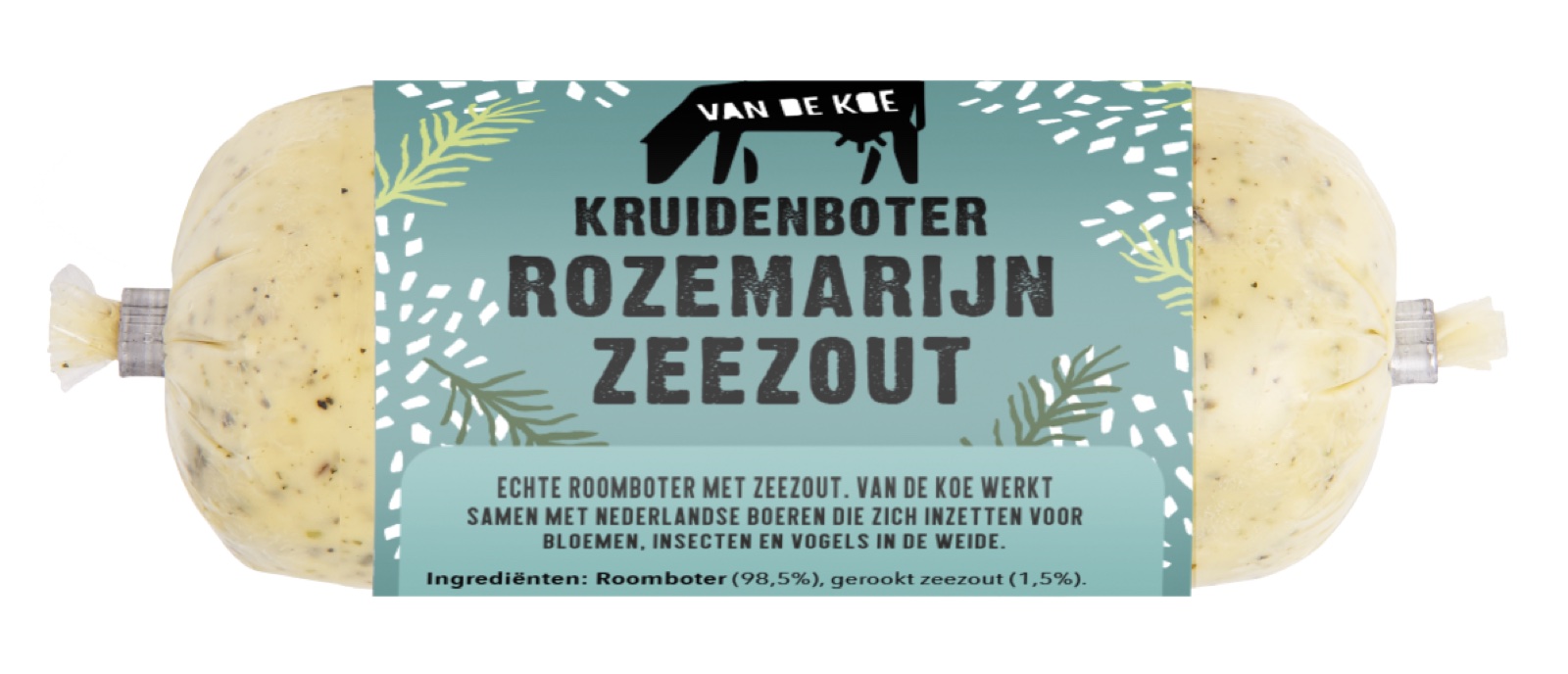 Boter rol rozemarijn/zeezout