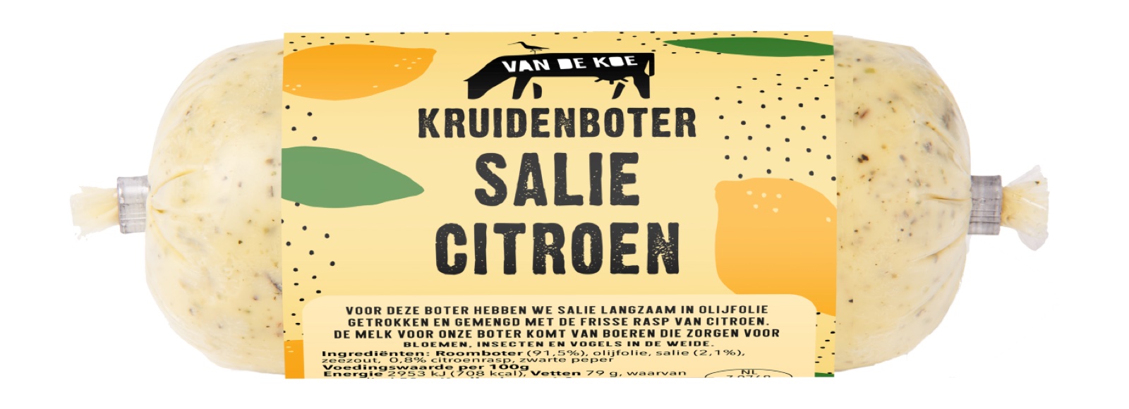Boter rol salie/citroen 500g